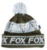 Fox Green Silver Lined Bobble Hat