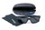 Fox Matrix Polarised Sunglasses Trans Black Casual Grey Lense
